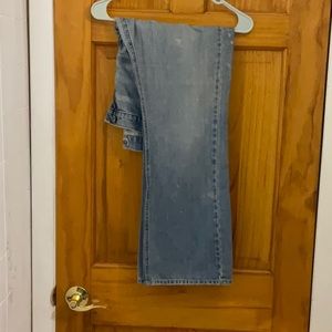 Ultra low waist acid wash old navy